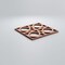 Ekena Millwork Extra Small Fleetwood Decorative Fretwork Wood Wall Panels, Cherry, 7 3/8"W x 7 3/8"H x 3/8"T WALW08X08X0375FLTCH - alternate 3